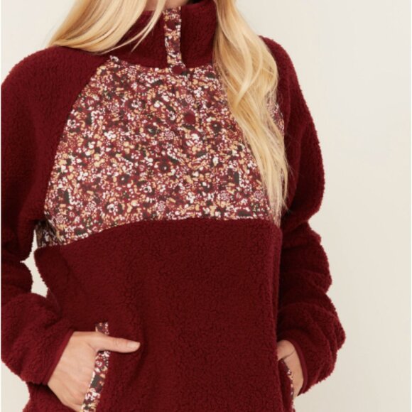 CLEO + WOLF Women's Sherpa Pullover XL - Picture 1 of 7